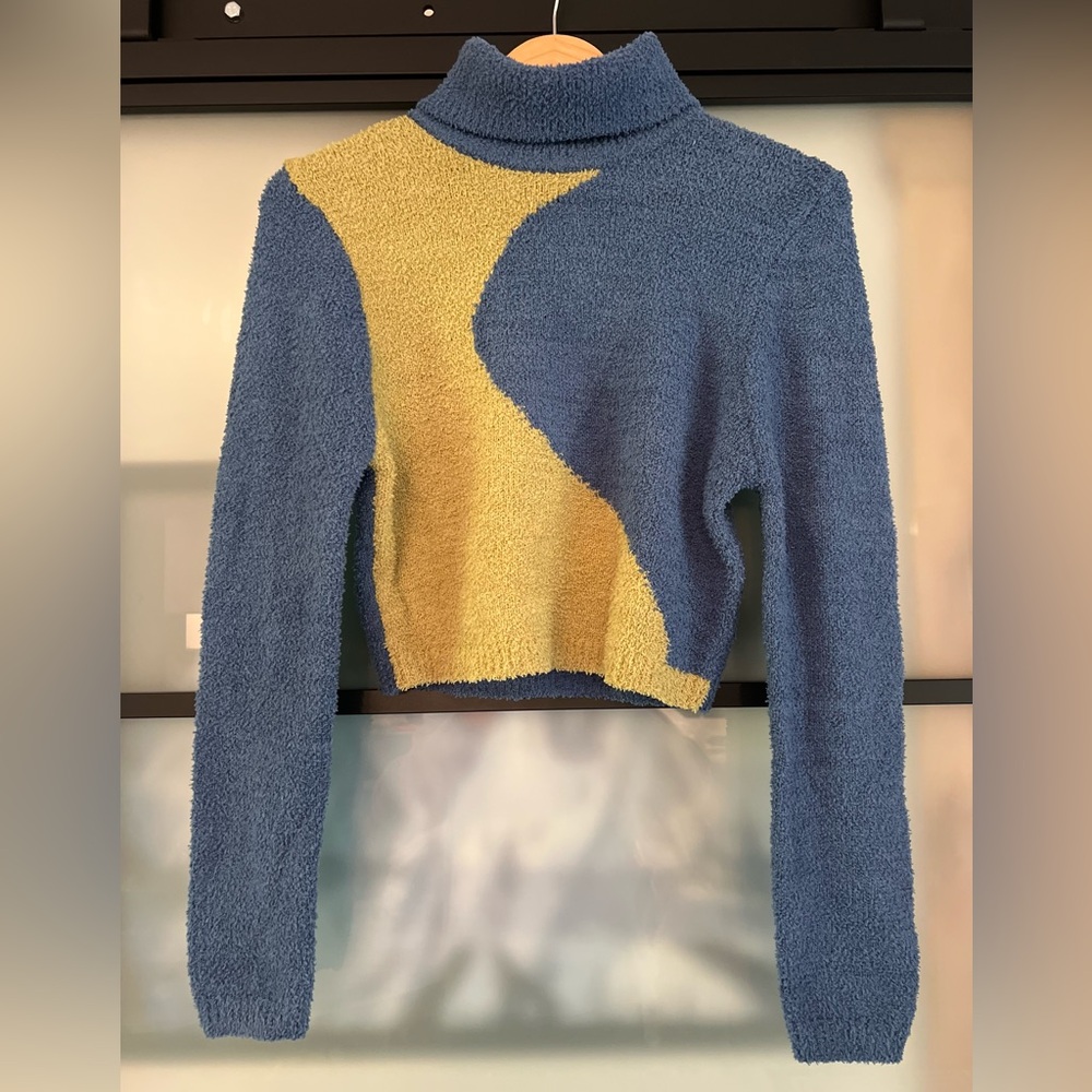 Cropped Turtleneck